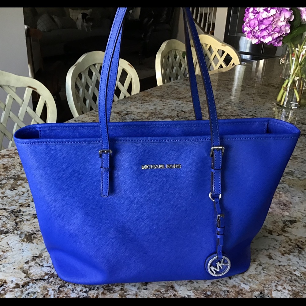 Micheal Kors Cobalt Blue tote